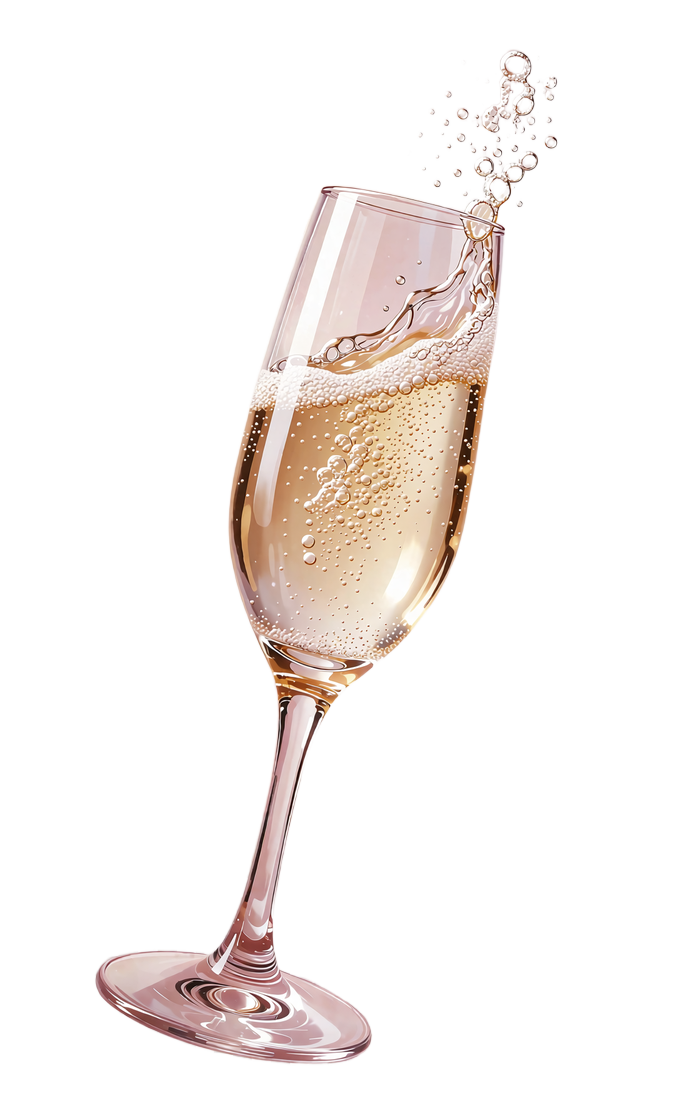 Rose-gold champagne flute with a sparkling splash, a toast to our honest Sweetnlively review verdict